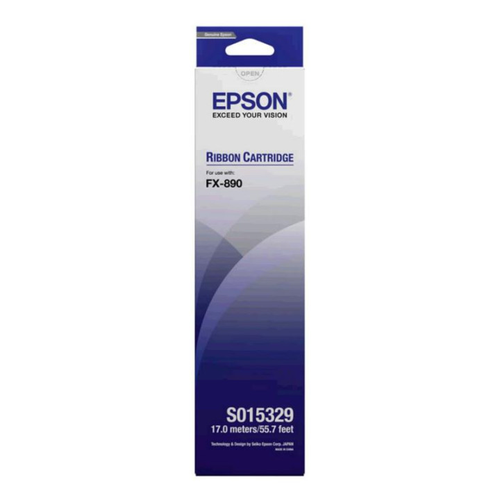 Eredeti Epson Fekete Szalag S015329 FX-890-hez 7.5mil, "C13S015329" (RAPO)