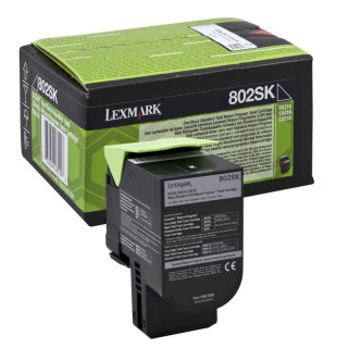 Оригинален тонер Lexmark Черен 80C2SK0 за CX310|CX410|CX510 2.5K "80C2SK0"