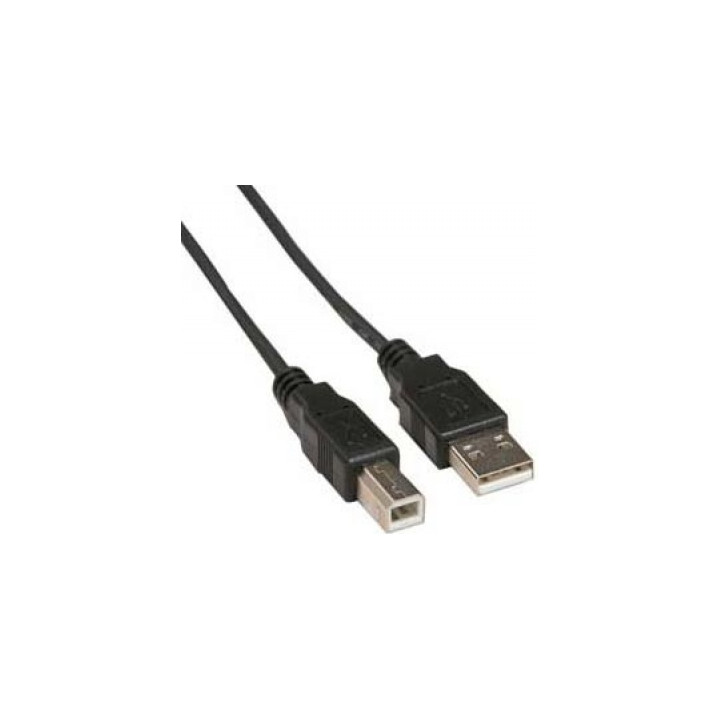 USB SPACER KÁBEL USB 2.0 (T) - USB 2.0 Type-B (T) 4,5m fekete "SPC-USB-AMBM-15"