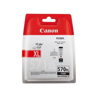 Canon PGI-570XLB Fekete Eredeti Tintapatron MG5750|5751|6850|6851|7750|7751|7752|TS5050|6050|8050|9050 22ml "BS0318C001AA"