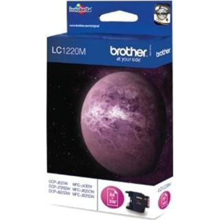 Cartus Cerneala Original Brother Magenta, LC1220M, pentru DCP-J525|J725|J925|MFC-J430|J625, 300, (timbru verde 0.15 lei), "LC122