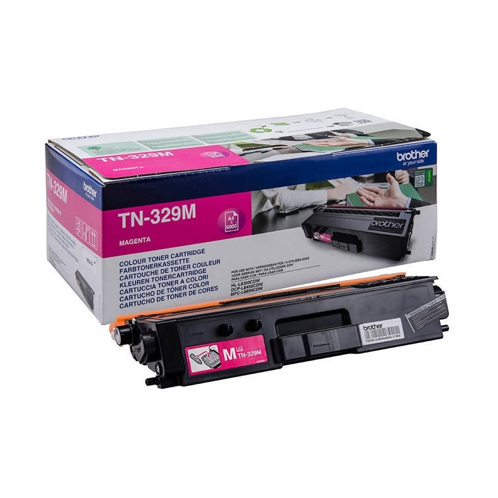 Eredeti Brother Magenta Toner TN329M HL-L8350-hez 6K, "TN329M"