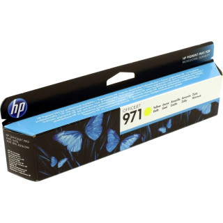 Картридж с оригинално мастило HP жълт № 971 за Officejet PRO X451DW|X576 "CN624AE"