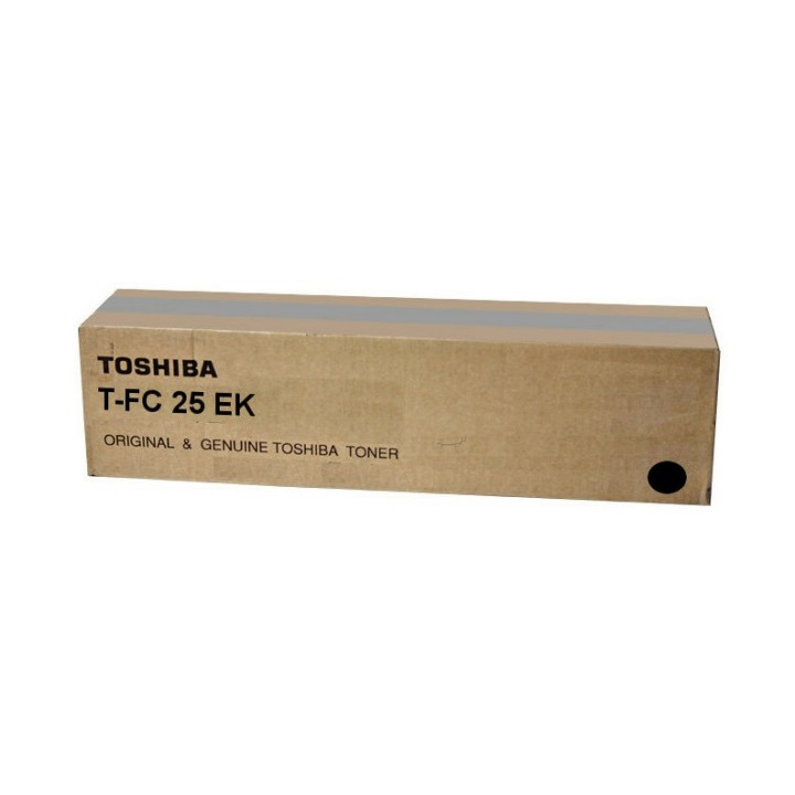 Original Toshiba Black Toner T-FC25EK for E-Studio 2040C | E-Studio 2540C | E-Studio 3040C | E-Studio 3540C | E-Studio 4540C, 34