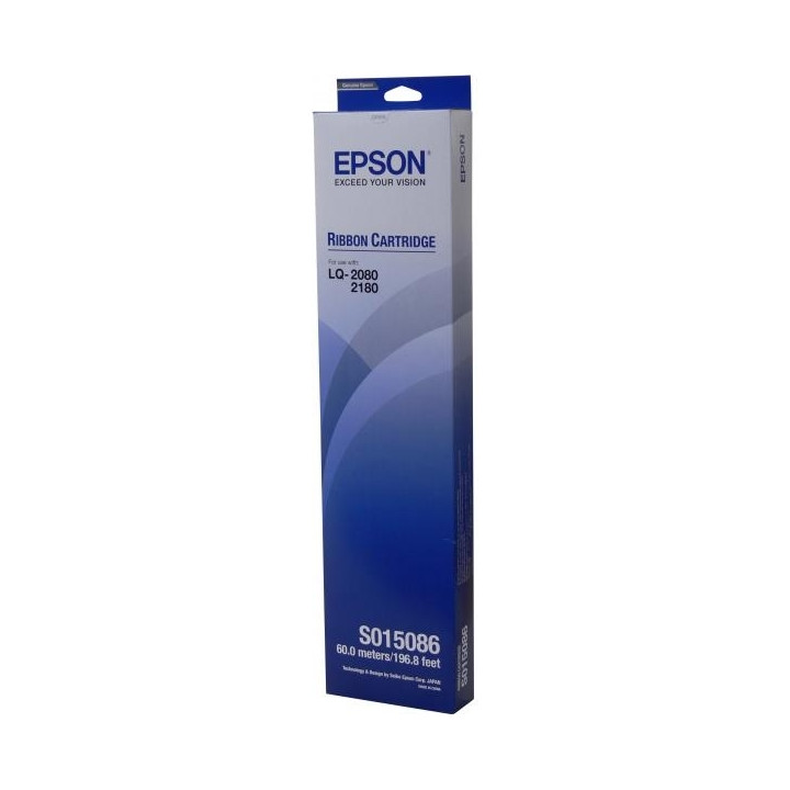 Ribon Original Epson Black, S015086, pentru FX-2170| LQ-2180, (timbru verde 0.15 lei) "C13S015086"(RAPO)