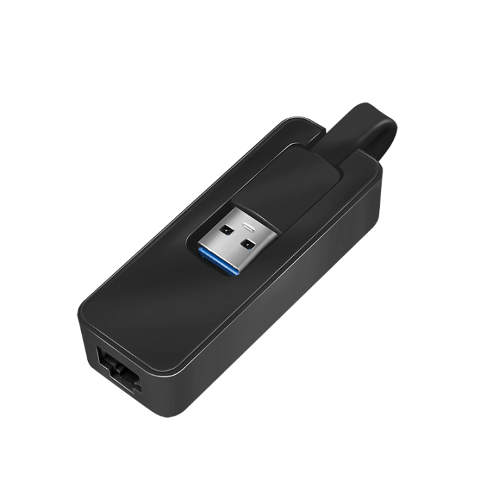 USB кабел LOGILINK адаптер USB 3.0 (T) към RJ45 (M) 14 см обща дължина "UA0184A"