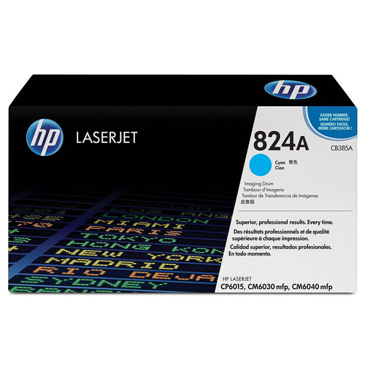Оригинален барабан HP Cyan номер 824A за Color LaserJet CM6030|CM6040|CP6015 35K "CB385A"