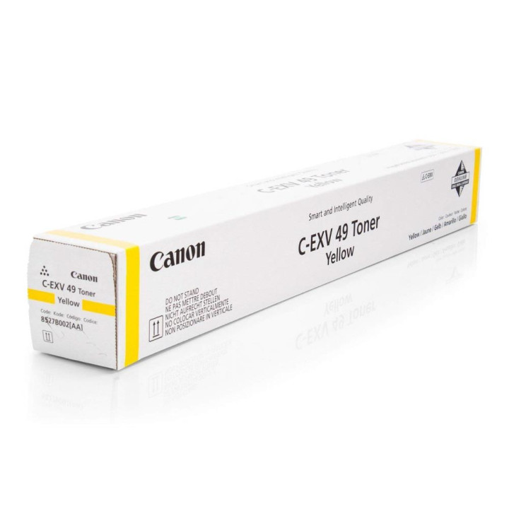 Original Canon Yellow Toner EXV49Y for IR C3320 Advance | IR C3320I Advance | IR C3325I Advance | IR C3330I Advance | IR C3520I 