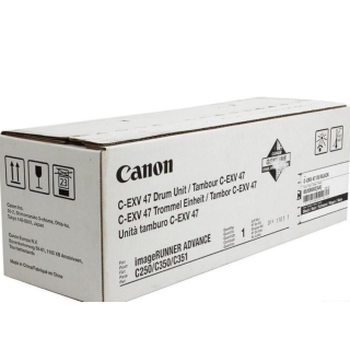 Оригинален черен барабан Canon EXV47BK за IR Advance C250I|C350I|C351IF39K NOPP "CF8520B002AA"