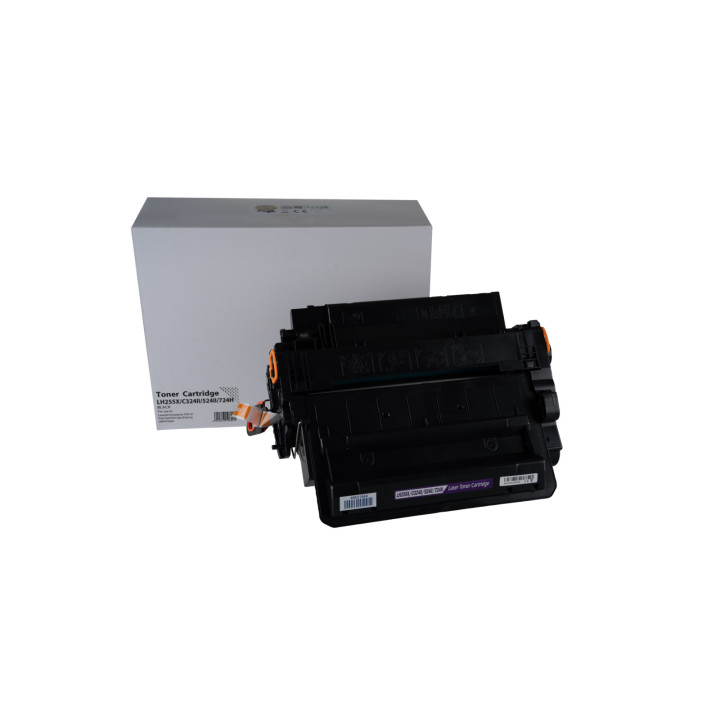 Încărcătură toner renovată CE255X, 12500 filelor pentru imprimante HP
