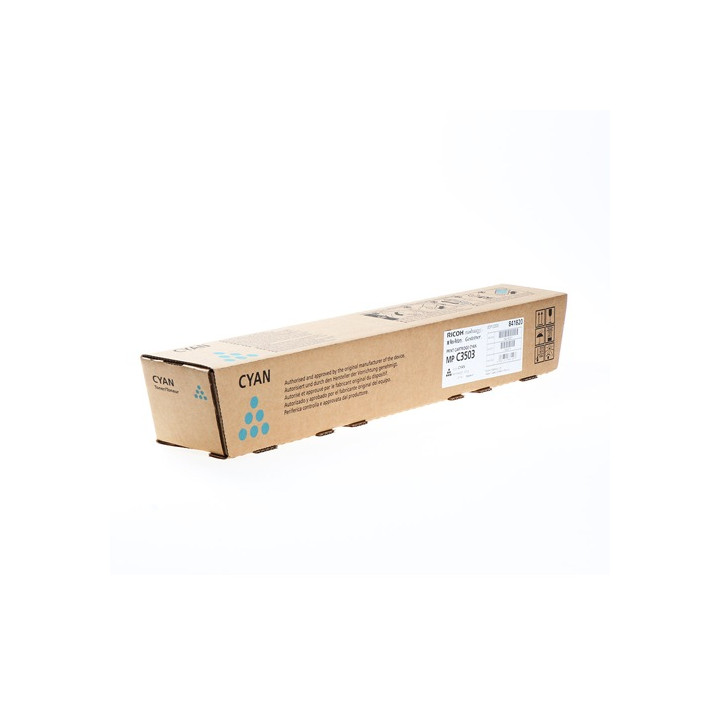 Eredeti Ricoh Cyan Toner, 841820 Aficio MP C3003|MP C3004|MP C3503|MP C3504 18K "841820"