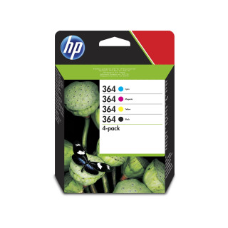 Combo-Pack Original HP CMYK, nr.364, pentru Photosmart 7510|C311A|C410B|C5380| C6380| D5460|C309A|C309G|C310A|B8550, , (timbru v