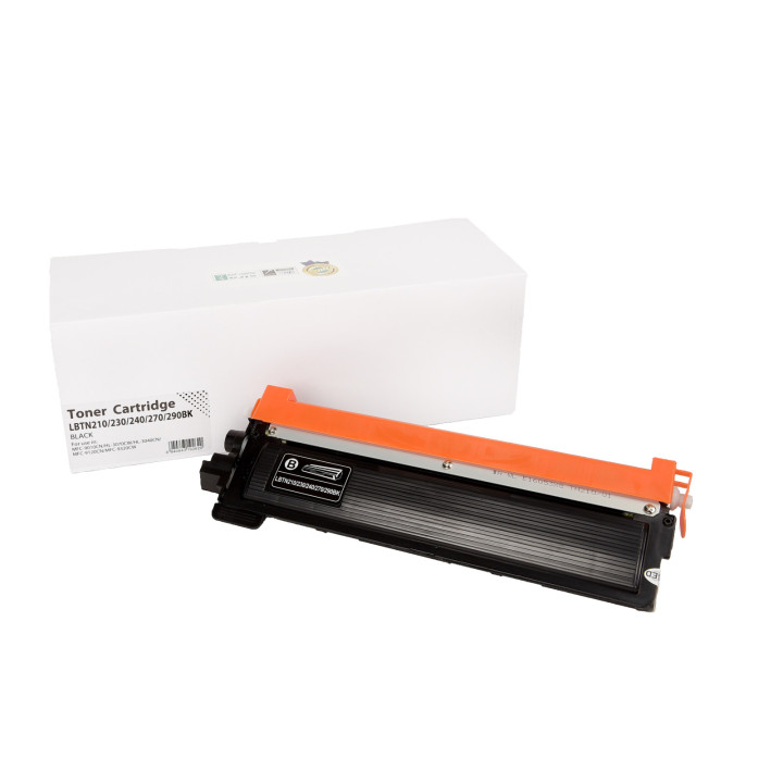 Compatible toner cartridge TN230BK, TN210BK, TN240BK, TN270BK, TN290BK, 2200 pages for Brother printers (Orink white box)
