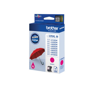Brother Magenta LC225XLM Eredeti Tinta Patron DCP-J4120|MFC-J4420|J4620|J5320|J5620|J5720 1.2K "LC225XLM"
