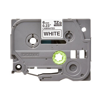 Banda Laminata Original Brother Black on White,TZE211, pentru D600|E500|E550|H500|P700|P710|P750|330|350|520|580|1400|1500|1600|