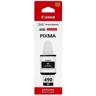 Canon Eredeti Fekete Tinta Patron GI-490BK G1400|G2400|G3400 135ml "BS0663C001AA"