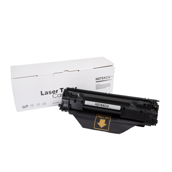 Compatible toner cartridge CE278X, 78A, 3500B002, CRG728, 3000 pages for HP printers (Orink white box)