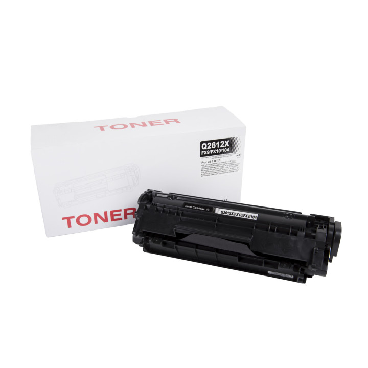 Compatible toner cartridge Q2612X, 12A, FX10, 0263B002, 7616A005, CRG703, 3000 pages for HP printers (Orink white box)