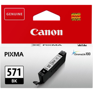 Canon Eredeti Fekete Tintapatron CLI-571B Pixma MG5750|MG5751|MG6850|MG6851|MG7750|MG7751|MG7752|TS5050|TS5051|TS5053|TS5055|TS6