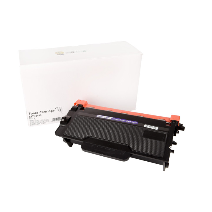 Refill toner cartridge TN3480, 8000 pages for Brother printers
