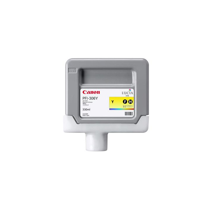 Cartus Cerneala Original Canon Black, PFI-306Y, pentru IPF 8300|8300S|8400|8400S|8400SE|9400|9400S, , (timbru verde 0.15 lei),NO