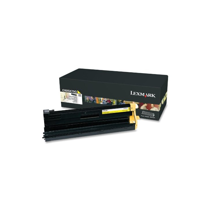 Eredeti Lexmark Sárga Dobegység C925X75G C925DE-hez 30K "C925X75G"