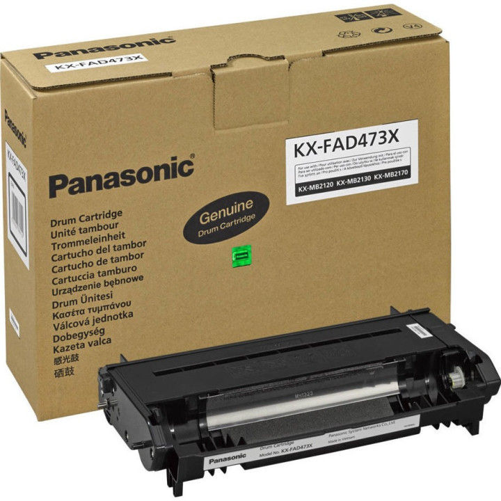 Eredeti Panasonic Fekete Dobegység FAD473X KX-MB21xx-hez 10K "KX-FAD473X"