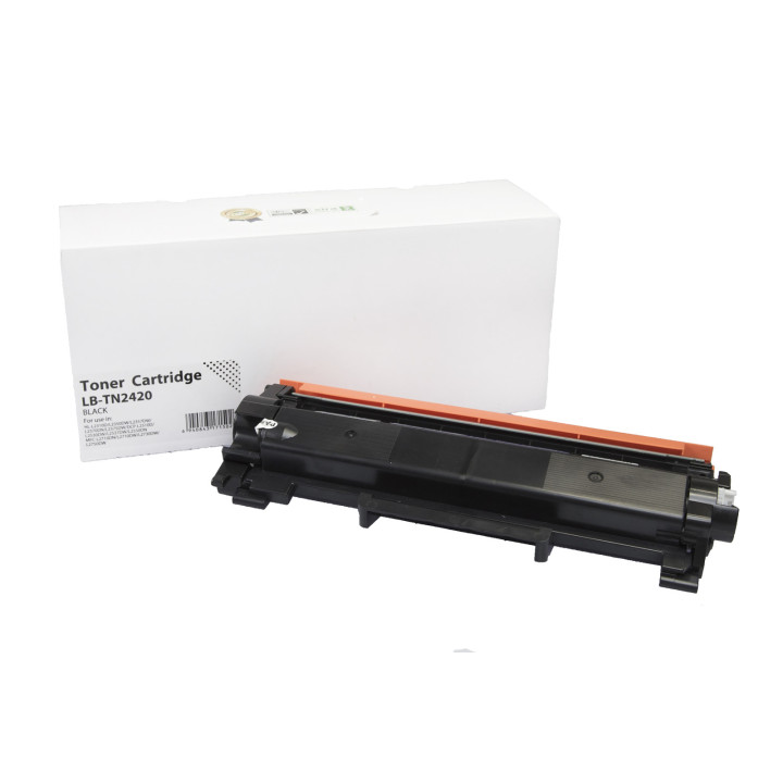 Încărcătură toner renovată TN2420, 3000 filelor pentru imprimante Brother