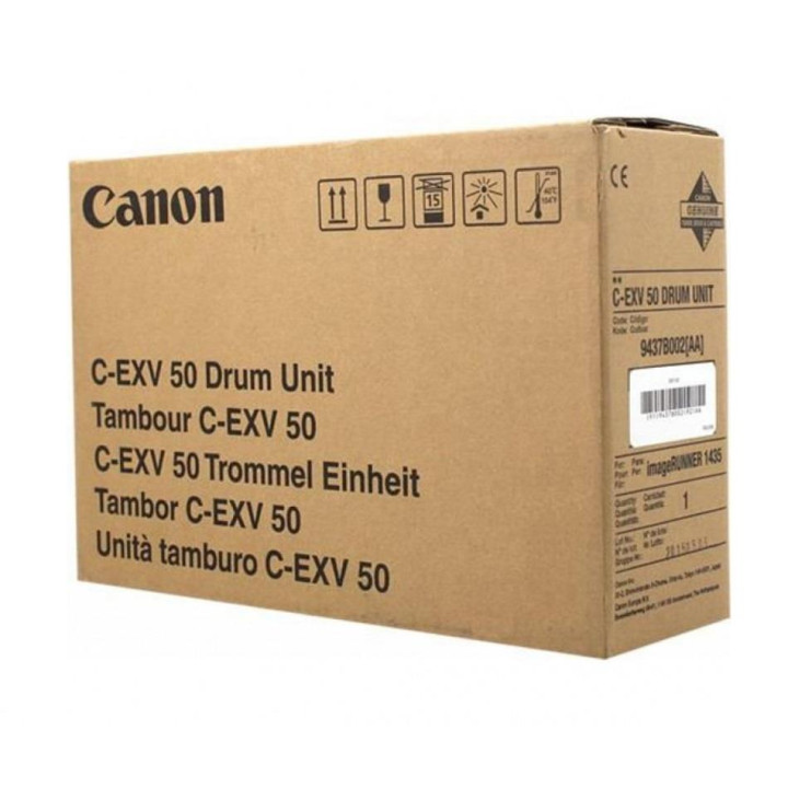 Оригинален черен барабан Canon EXV50 за IR 1435|1435I|1435IF 35K NOPP "CF9437B002AA"