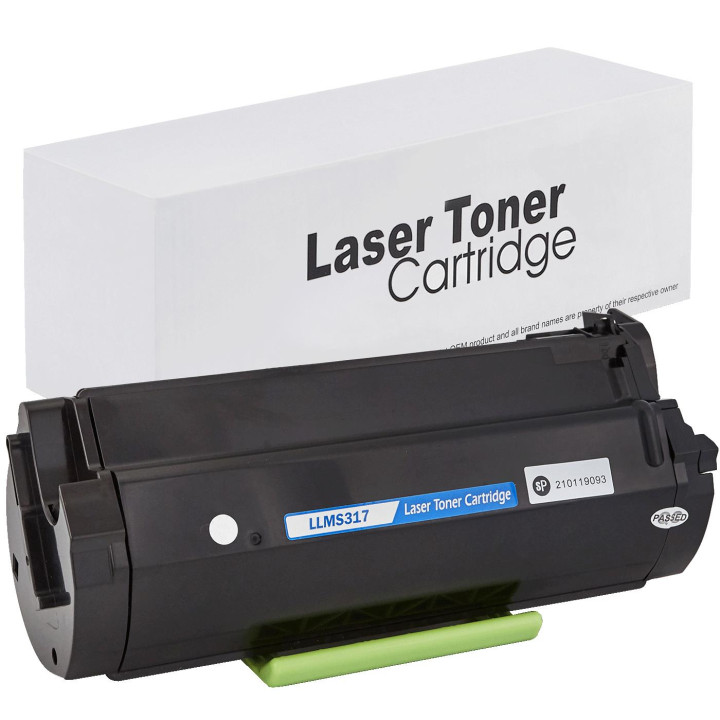 Original Lexmark Black Toner 51B2000 for MS317 | MS417 | MS517 | MS617 | MX317 | MX417 | MX517 | MX617, 2.5K pages.