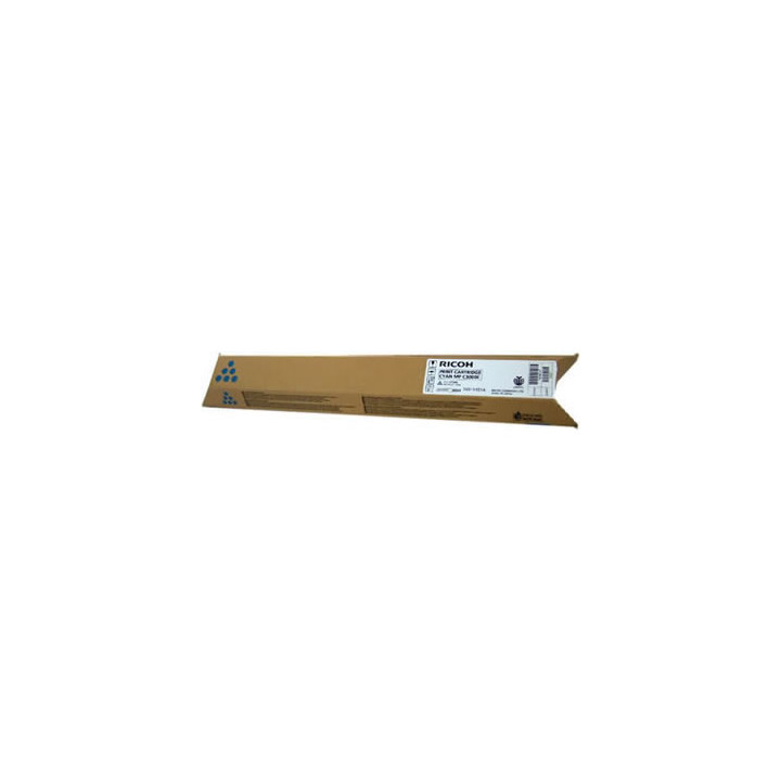 Original Ricoh Cyan Toner 884949 for Aficio MP C2000 | Aficio MP C2000ARDF | Aficio MP C2500 | Aficio MP C3000, 15K pages.