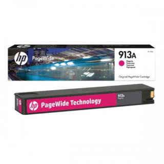 Картридж оригинално мастило HP Magenta № 913A за PageWide 352|377 3.5K "F6T78AE"