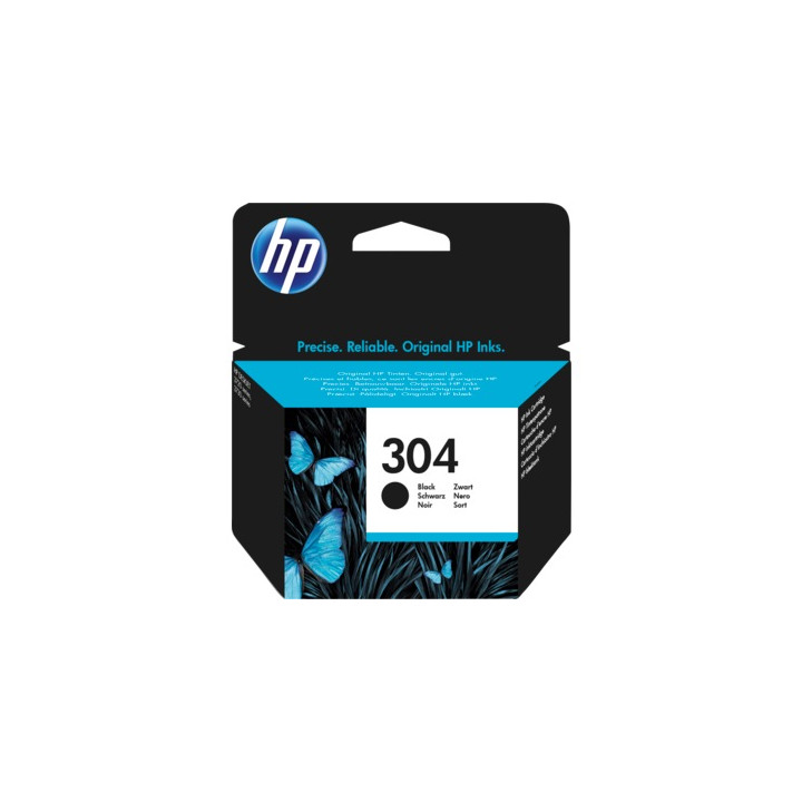 Cartus Cerneala Original HP Black, nr.304, pentru DeskJet 2620|2630|2632|3750|3760, , (timbru verde 0.15 lei), "N9K06AE"