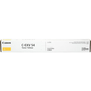 Eredeti Canon Sárga EXV54Y Toner IR C3025|IR C3125 8.5K, NOPP "CF1397C002AA"