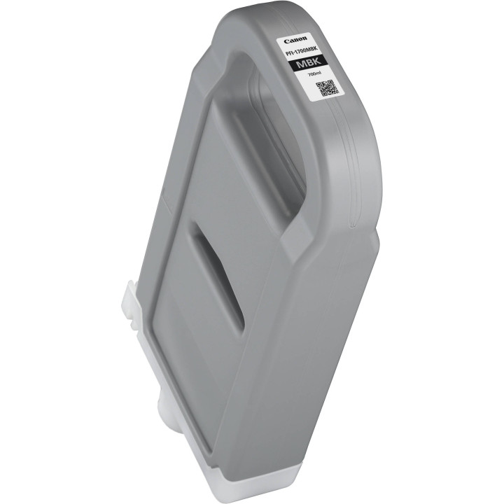 Original Canon Matte Black Pigment Cartridge PFI-1700 for iPF PRO-2000/4000/4000S/6000/6000S, 700ml, NOPP "0774C001AA"