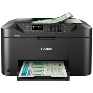 Многофункционален цветен принтер Canon Maxify MB2150 A4, Функции: Печат|Сканиране|Копиране|Факс, Скорост на печат моно: 19ppm, С