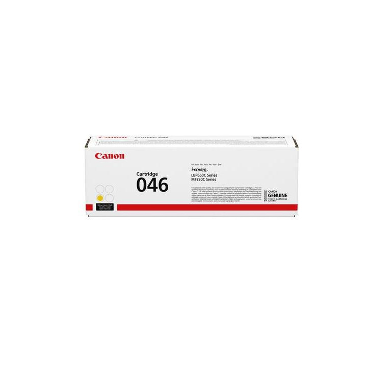 Toner Original Canon Yellow, CRG-046Y, pentru LBP-653|LBP-654|MF-732|MF-734|MF-735, 2.3K, (timbru verde 1.2 lei) , "CR1247C002AA