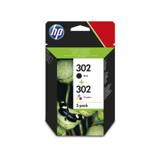 Original HP Ink Cartridge Black/Color No. 302 for DJ2130 | D3639 "X4D37AE"