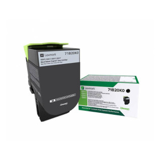 Оригинален тонер Lexmark Черен 71B20K0 за CX317|CS317|CX417|CS417 3K "71B20K0"
