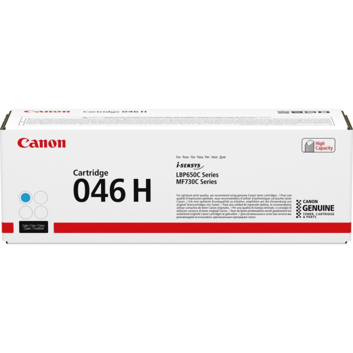 Eredeti Canon Cyan Toner CRG-046HC LBP-653|LBP-654|MF-732|MF-734|MF-735 5K "CR1253C002AA"