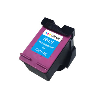 Încărcătură cerneală renovată C2P11AE, no.651XL, 18ml pentru imprimante HP (BULK)