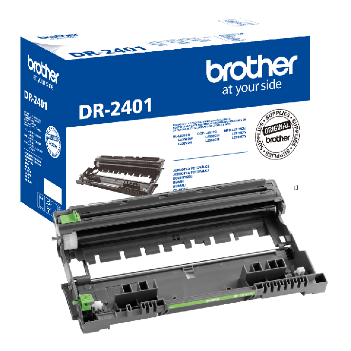 Оригинален барабанен модул Brother Black DR2401 за DCP-L2512|L2532|L2552|HL-L2312|L2352|L2372| MFC-L2712|L2732|L2752 12K "DR2401