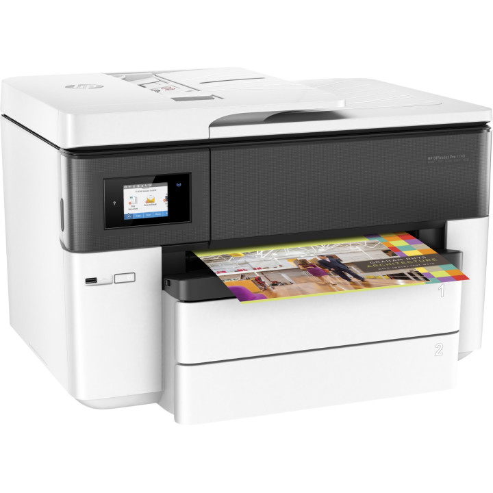 Multifunctional Inkjet Color HP OfficeJet 7740 AIO, A3+