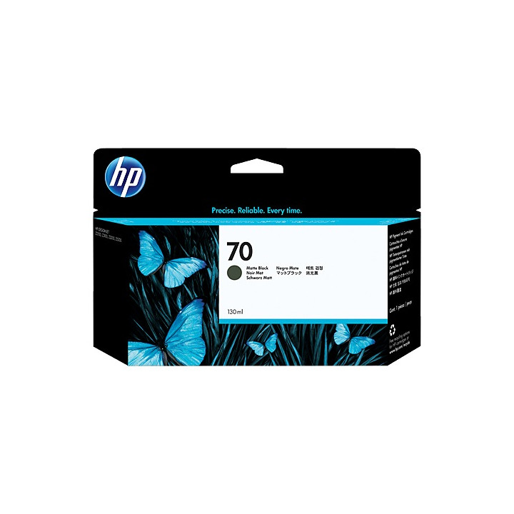 Cartus Cerneala Original HP Matte Black, nr.70, pentru DESIGNJET Z2100, , (timbru verde 0.15 lei), "C9448A"
