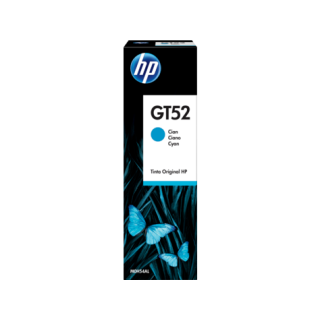 HP GT52 Eredeti Cián Tinta Patron Ink Tank 115|310|315|319|410|415|419 Smart Tank 450|455|457 "M0H54AE"