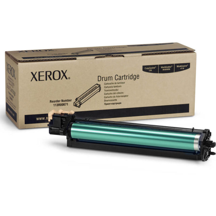 Оригинален барабанен модул Xerox черен 113R00671 за M20|4118 20K "113R00671"