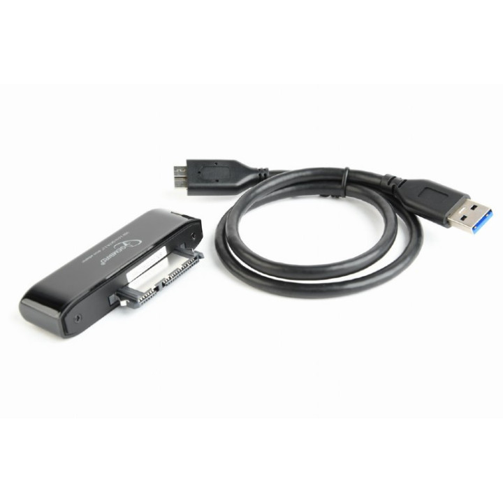 USB GEMBIRD кабел адаптер USB 3.0 (T) към S-ATA (T) 30см адаптер USB за HDD S-ATA 2.5" черен "AUS3-02"