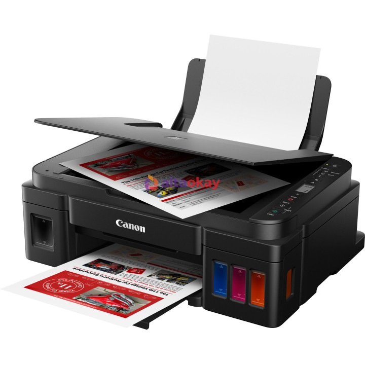 Multifunctional Inkjet CISS Color Canon Pixma G3411,A4,Functii: Impr.|Scan.|Cop.,Viteza Print Mono: 8.8ppm,Viteza print color:5p