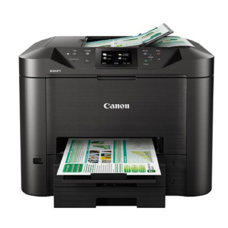 Multifunkciós Canon MAXIFY MB5450 tintasugaras színes nyomtató, A4, Funkciók: Nyomtatás|Szkennelés|Másolás|Fax, Fekete-fehér nyo
