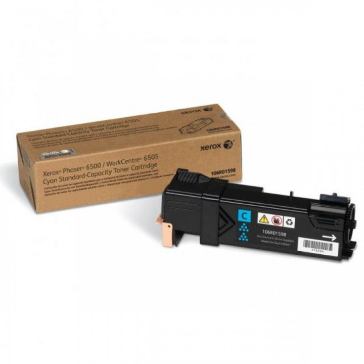 Eredeti Xerox Cyan Toner 106R01598 Ph 6500|WC 6505 1K "106R01598"